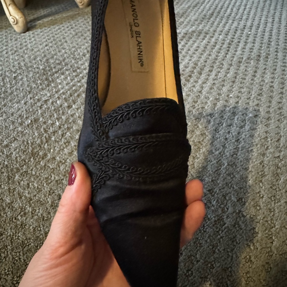 Elegant Manolo Blahnik Black Women's Shoes